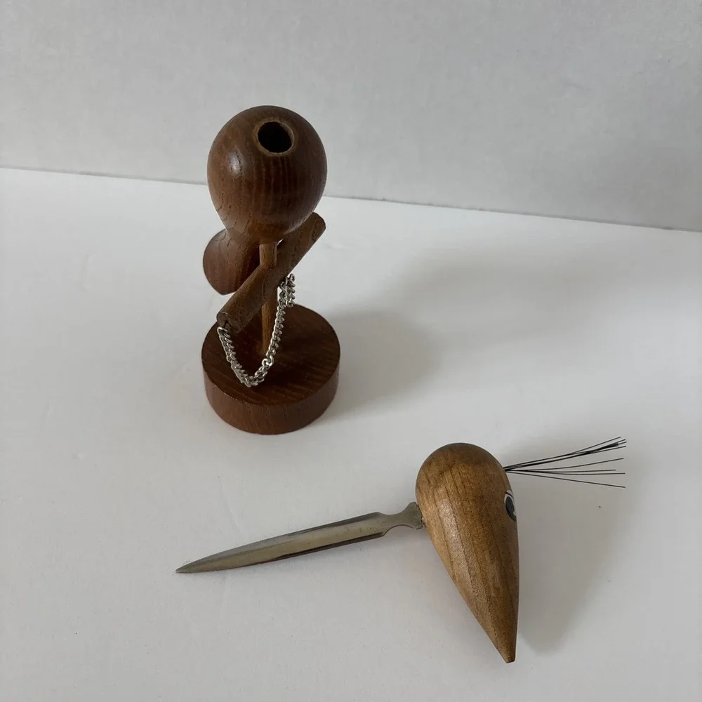 Vintage Japan Mid Century Modern MCM Bird Letter Opener